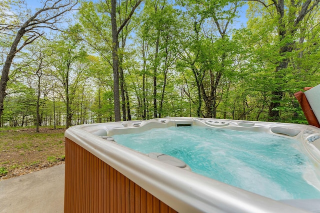24265 Raintree Ln, Shell Knob, MO 65747 - view of pool with a hot tub