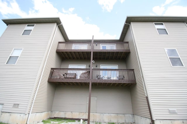 exterior space with a balcony