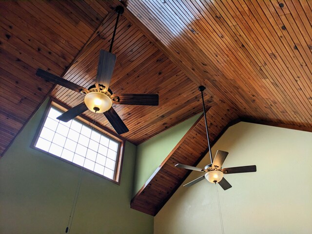 details with wooden ceiling