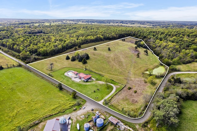 aerial view