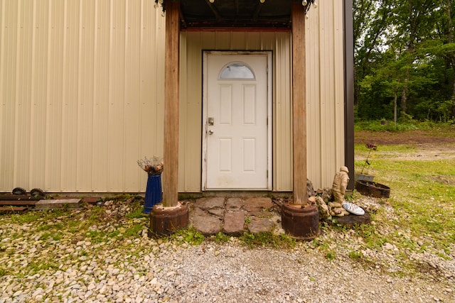 view of entrance to property