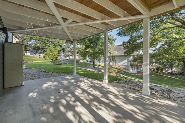 view of patio