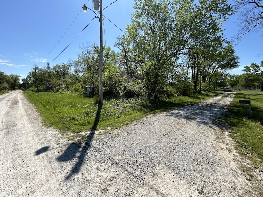 view of road