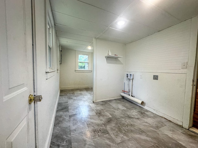 view of laundry room