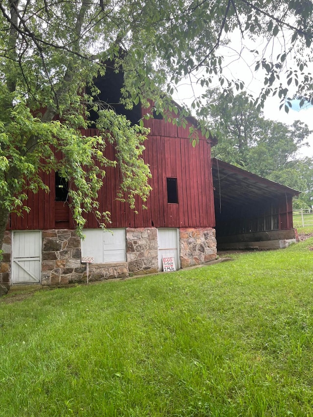 view of yard