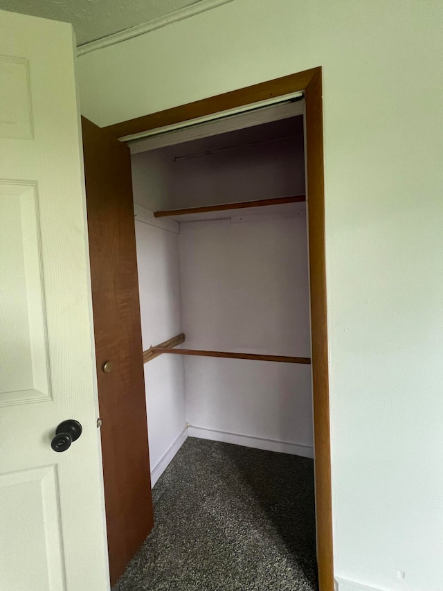 view of closet