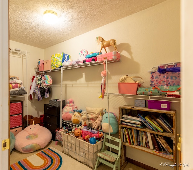 view of storage room