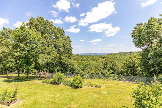 view of yard featuring a rural view