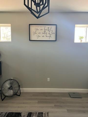 20949 Needles Eye Rd, Shell Knob, MO 65747 - room details featuring baseboards and wood finished floors