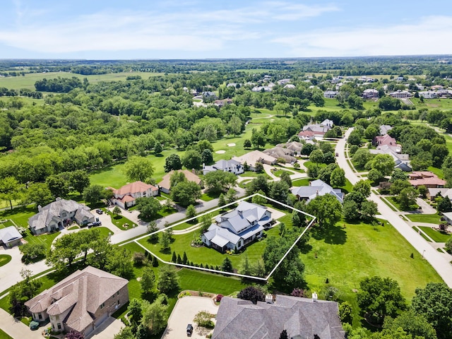 aerial view