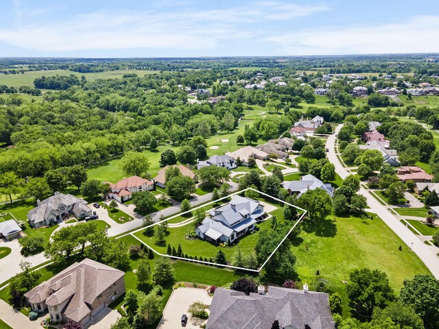 5233 S Stirling Way, Springfield, MO 65809 - bird's eye view with a residential view