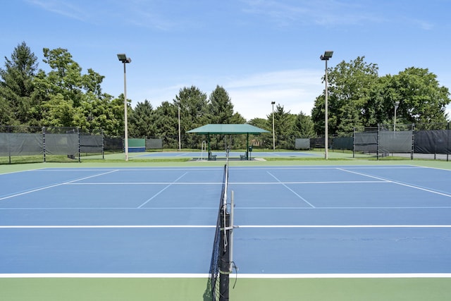 view of sport court