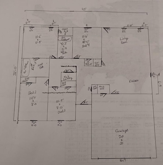 2494 E 548th, Buffalo, MO 65622 - view of home floor plan