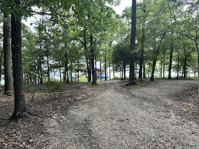 view of road