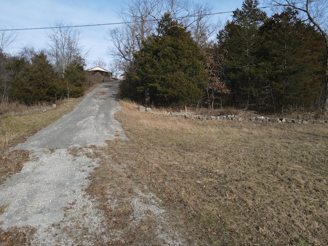 view of road