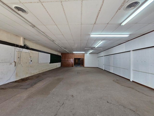 view of basement