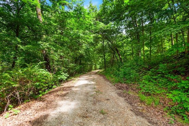 view of road