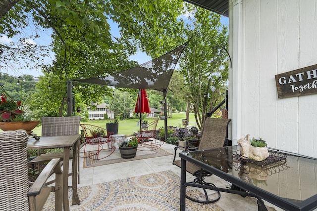 view of patio / terrace