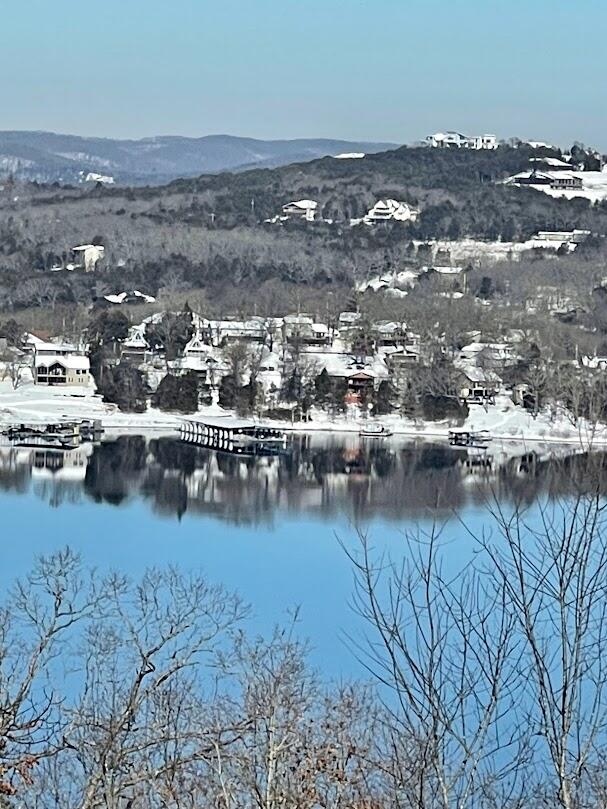 water view featuring a mountain view