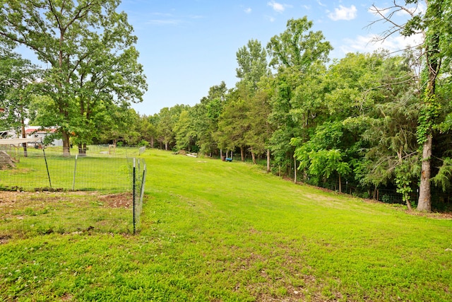 view of yard