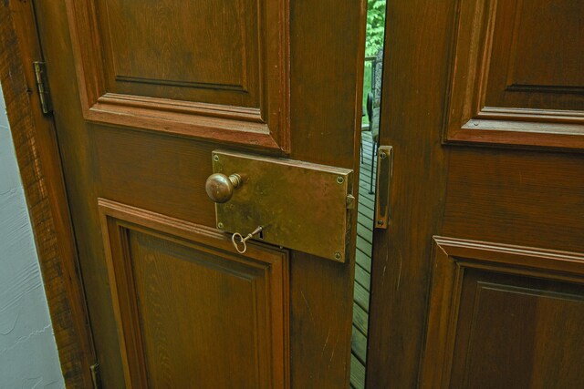 view of room details