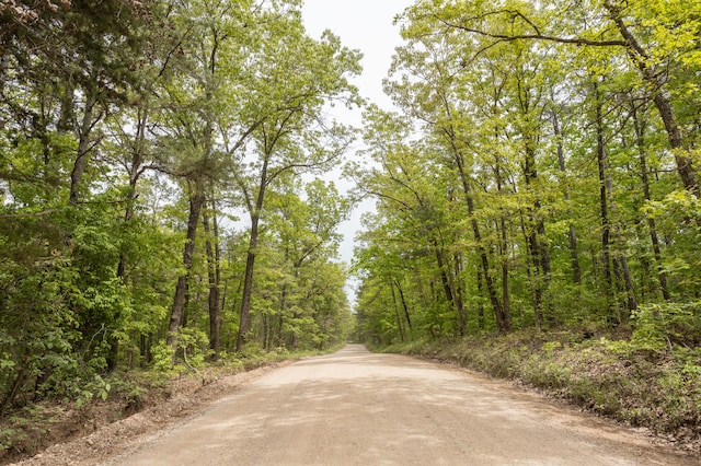 view of road