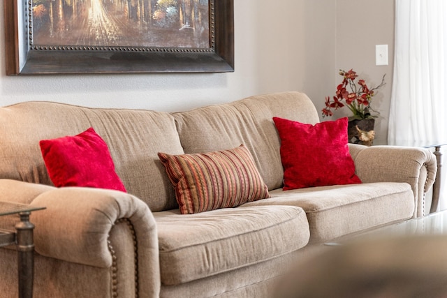 view of living area