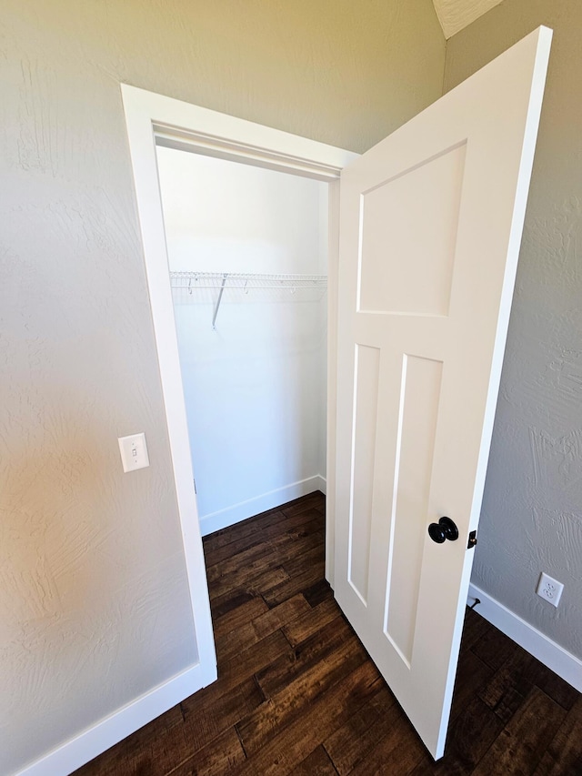 view of closet