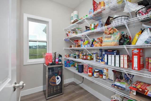 view of pantry