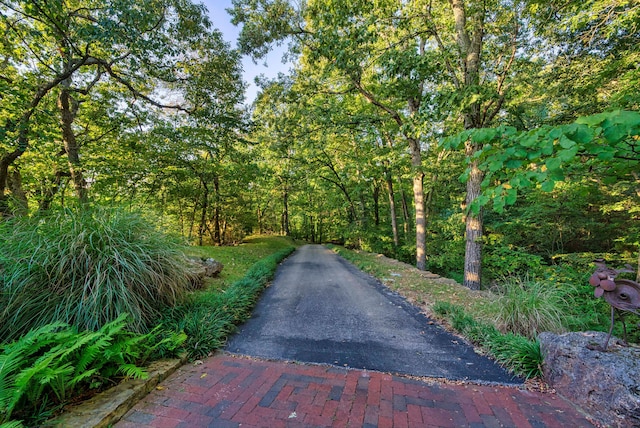 view of road