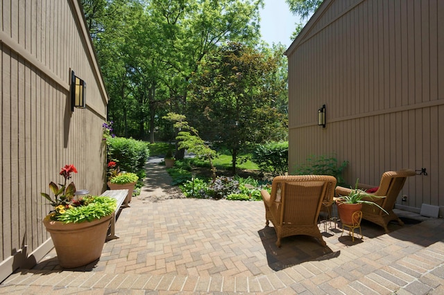 view of patio