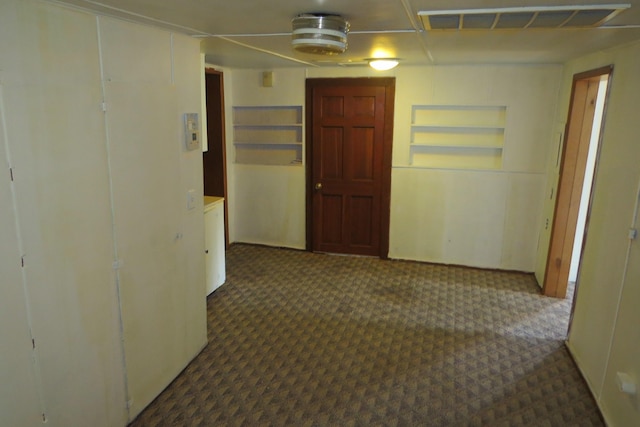 hallway with visible vents