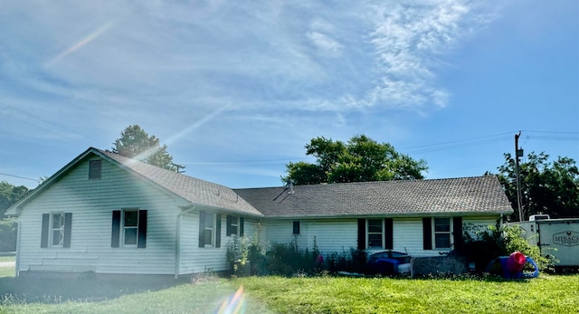 view of ranch-style house