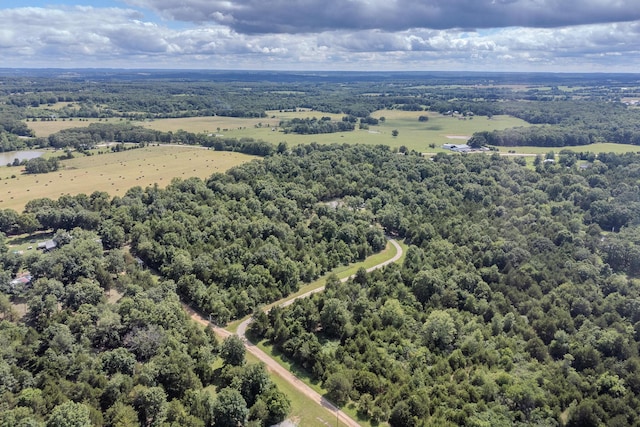 7084 Logan Rd, Hartville, MO 65667 - aerial view featuring a forest view