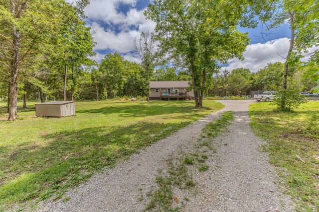 7084 Logan Rd, Hartville, MO 65667 - view of street featuring driveway