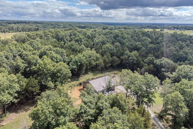 7084 Logan Rd, Hartville, MO 65667 - bird's eye view with a view of trees