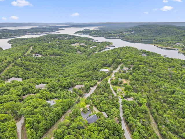 127 Kachina Trl, Branson West, MO 65737 - aerial view of a nearby body of water and a forest