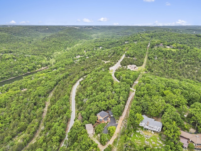 127 Kachina Trl, Branson West, MO 65737 - aerial view of property's location featuring a forest