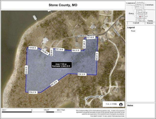 TBD Terrace Park Rd, Kimberling City, MO 65686