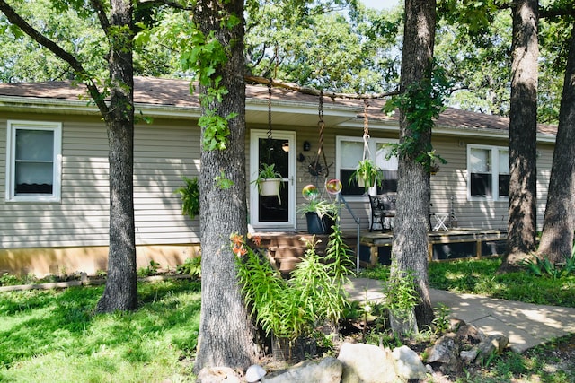 view of ranch-style house