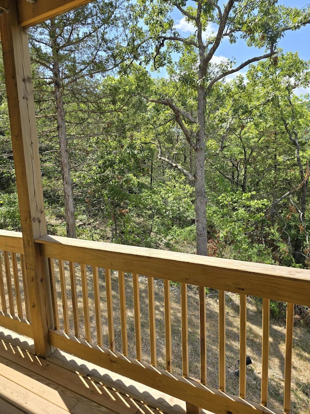 500 Timber Wolf Rd, Hollister, MO 65672 - view of deck