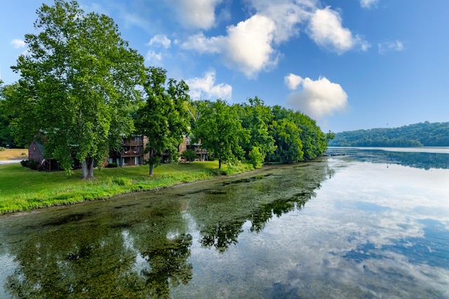 property view of water