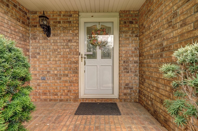 view of entrance to property