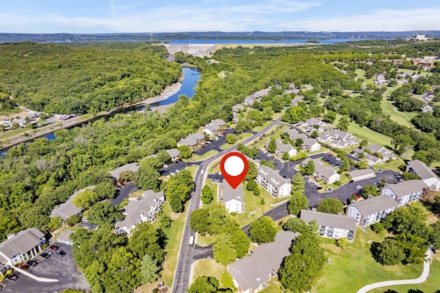 123 Bunker Ridge Dr Unit 7, Branson, MO 65616 - birds eye view of property with a water view