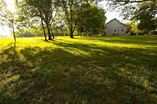 view of yard