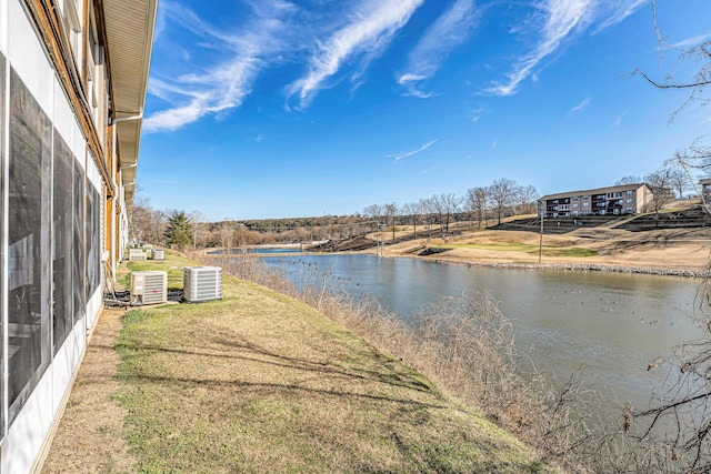 property view of water