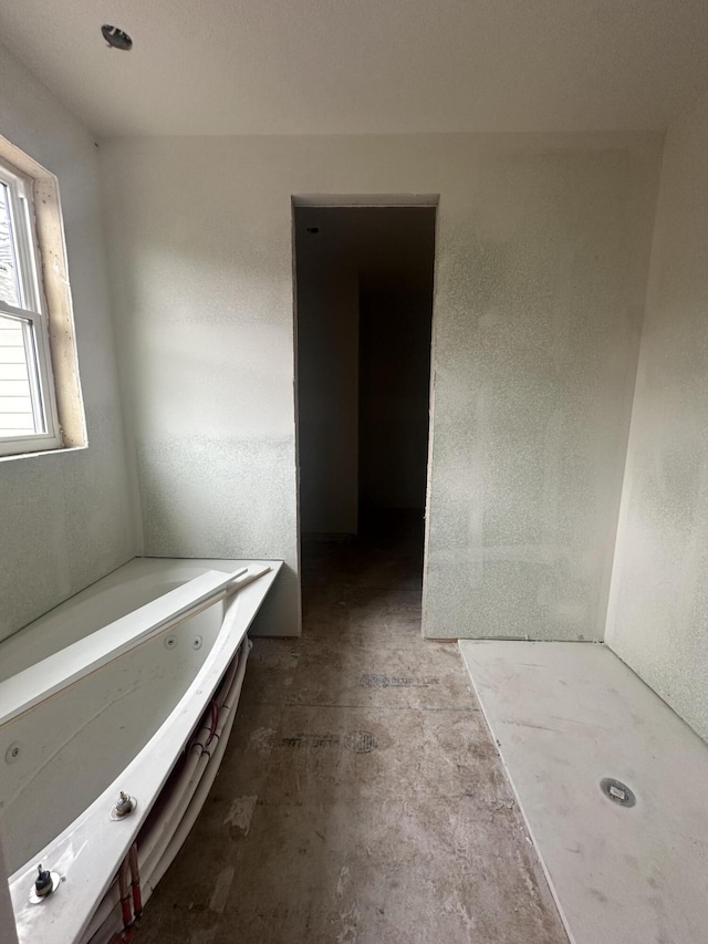 bathroom featuring a bathing tub