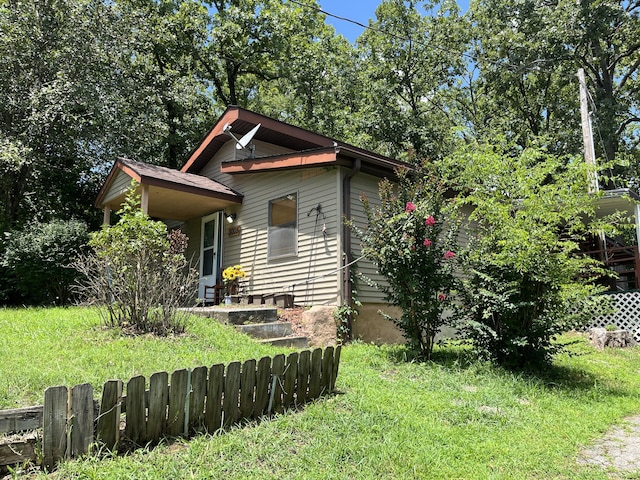 view of bungalow-style house