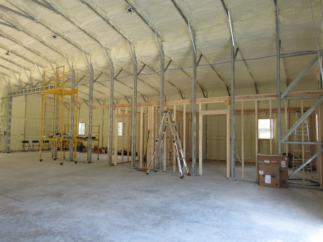 miscellaneous room featuring concrete flooring