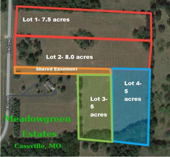 000 Farm Rd Unit 1090, Cassville MO, 65625 land for sale